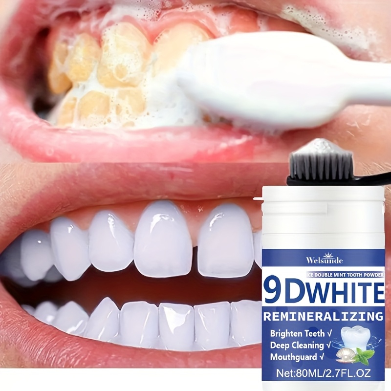 Bubuk Gigi Hidroksiapatit Remi - Teeth Whitening Street ulasan dan harga