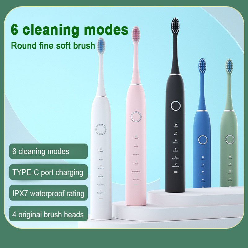 Sikat Gigi Elektrik Ultrasonik - Teeth Whitening Brush ulasan dan harga