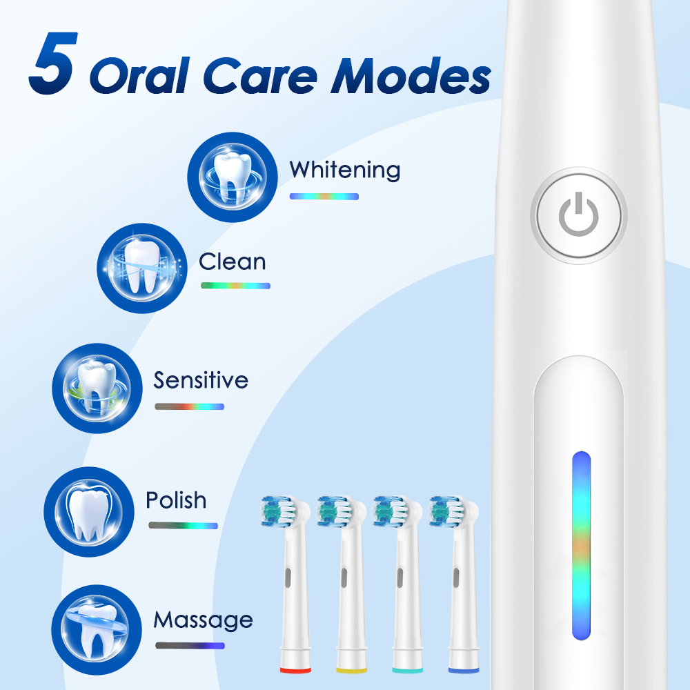 Sikat Gigi Elektrik Putar Isi  - Teeth Whitening Brush ulasan dan harga