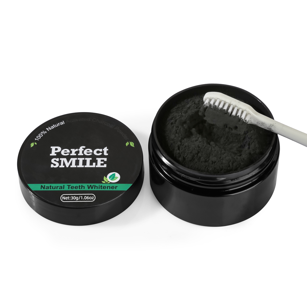 Bubuk Pemutih Gigi Bubuk Arang - Teeth Whitening Activated Organic Charcoal ulasan dan harga