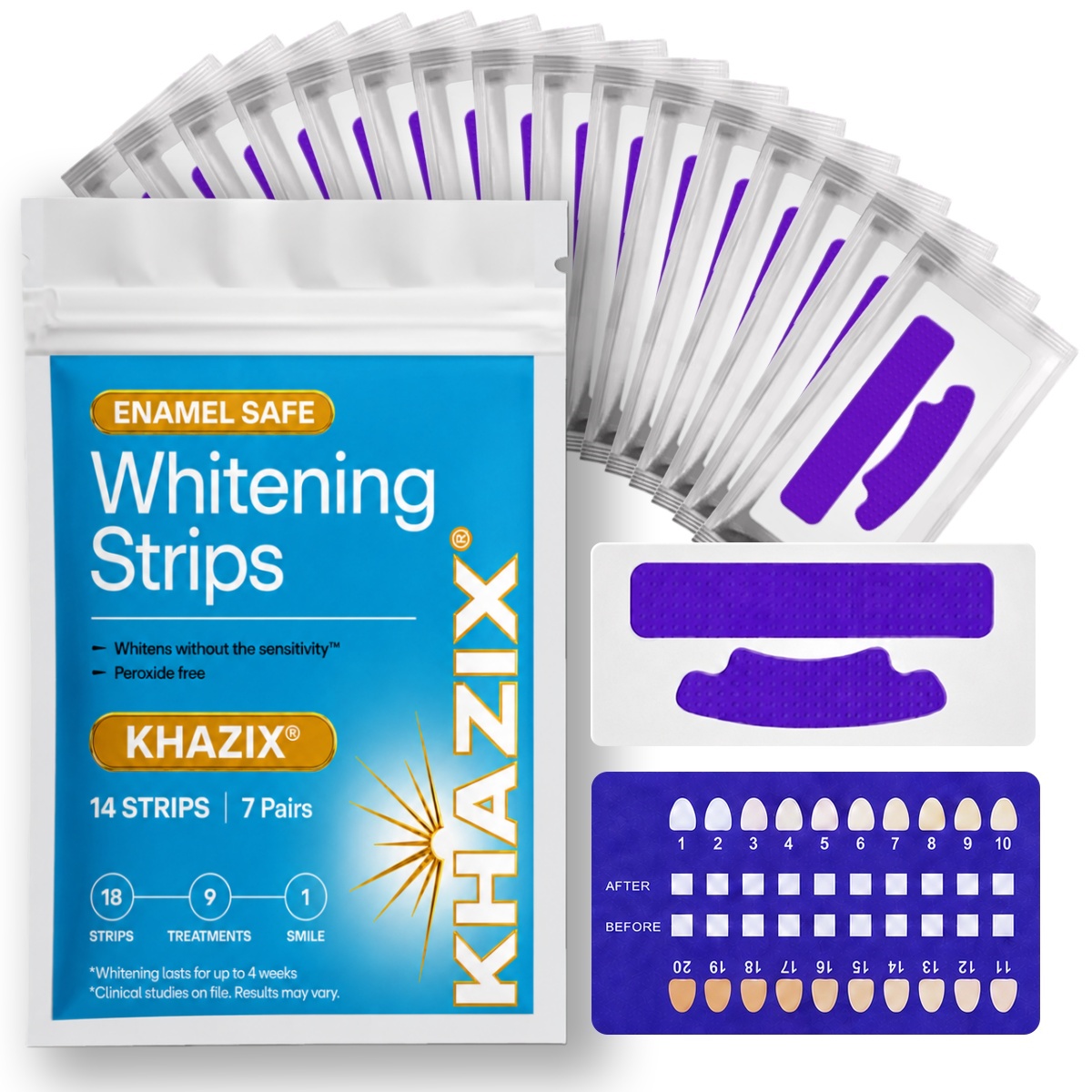 7 pasang Strip Pemutih Gigi un - Teeth Whitening Street ulasan dan harga