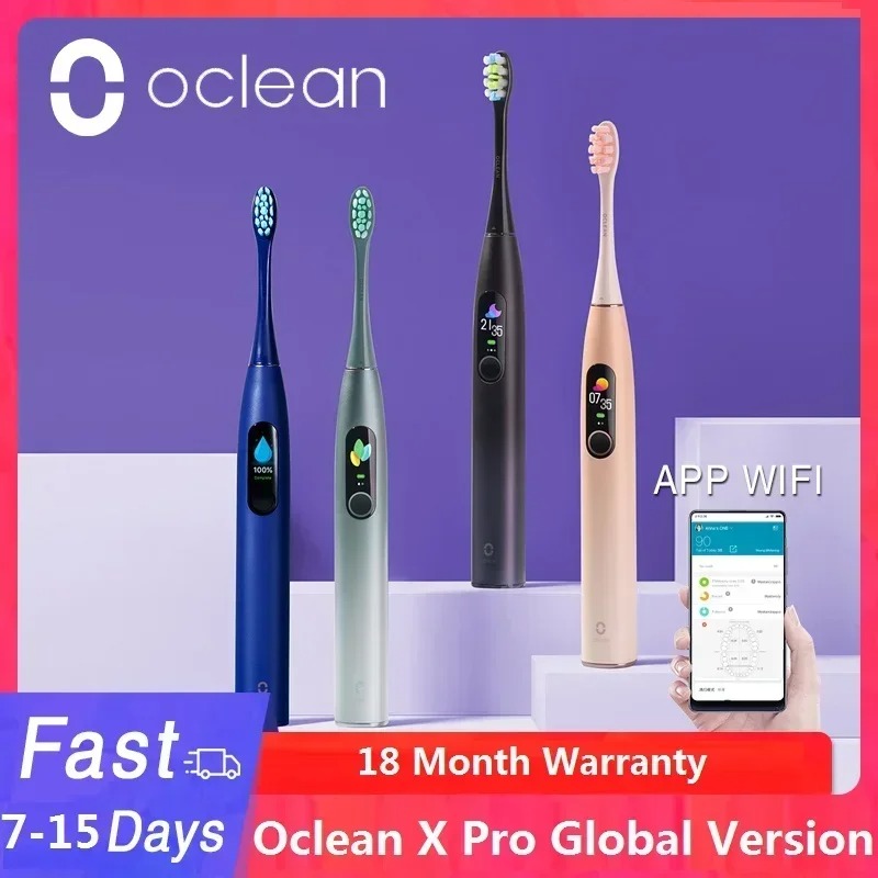 Oclean X Pro Sonic Sikat Gigi  - Teeth Whitening App ulasan dan harga