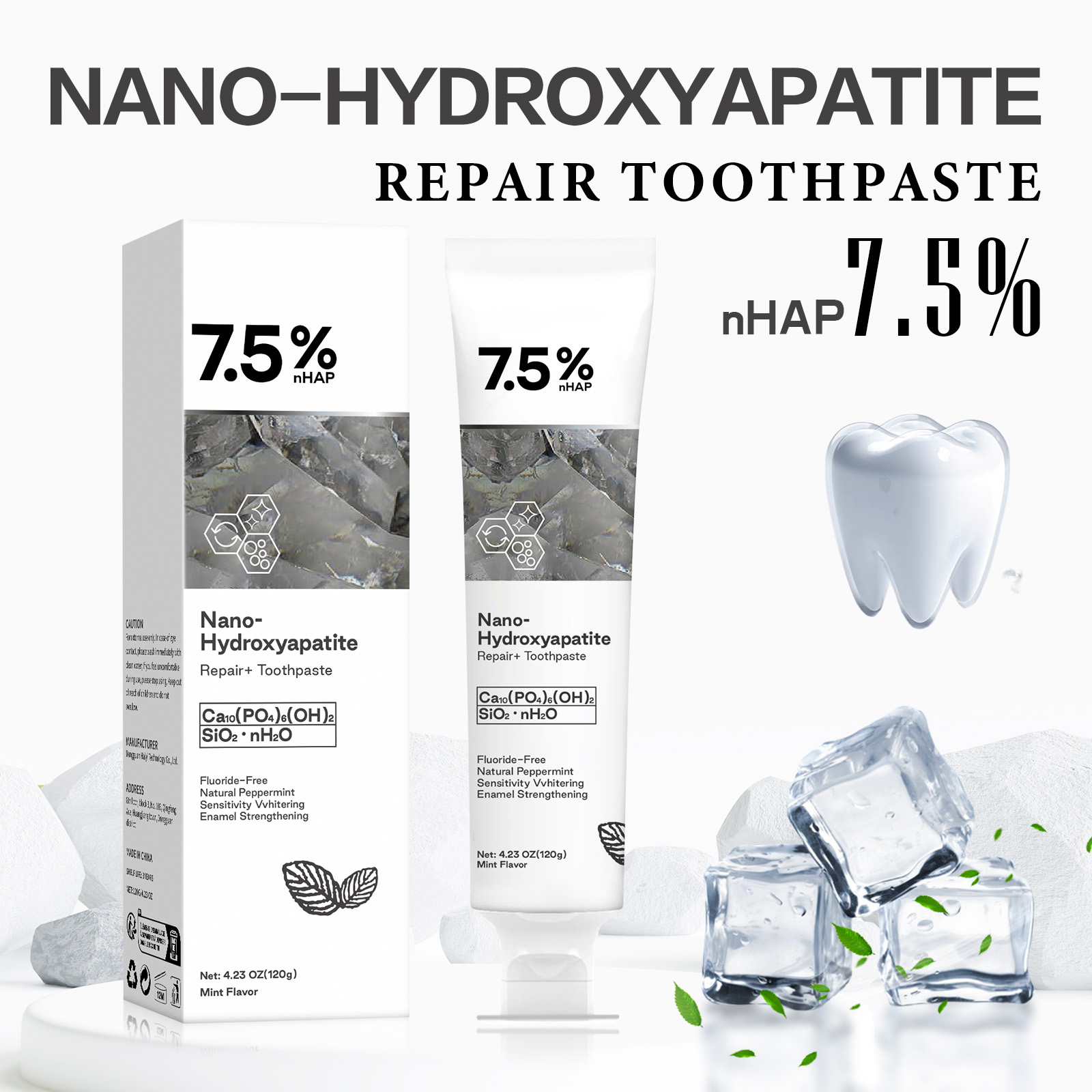Pasta Gigi Nano Hidroksiapatit - Remineralizing Toothpaste ulasan dan harga