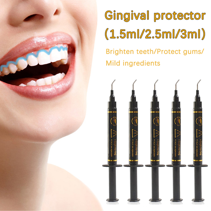 1.5/2.5/3ML jarum suntik gigi  - Teeth Whitening Gingival Barrier ulasan dan harga