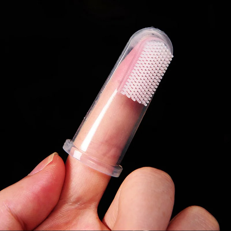 Sikat Gigi Jari Silikon Lembut - Teeth Whitening Brush ulasan dan harga