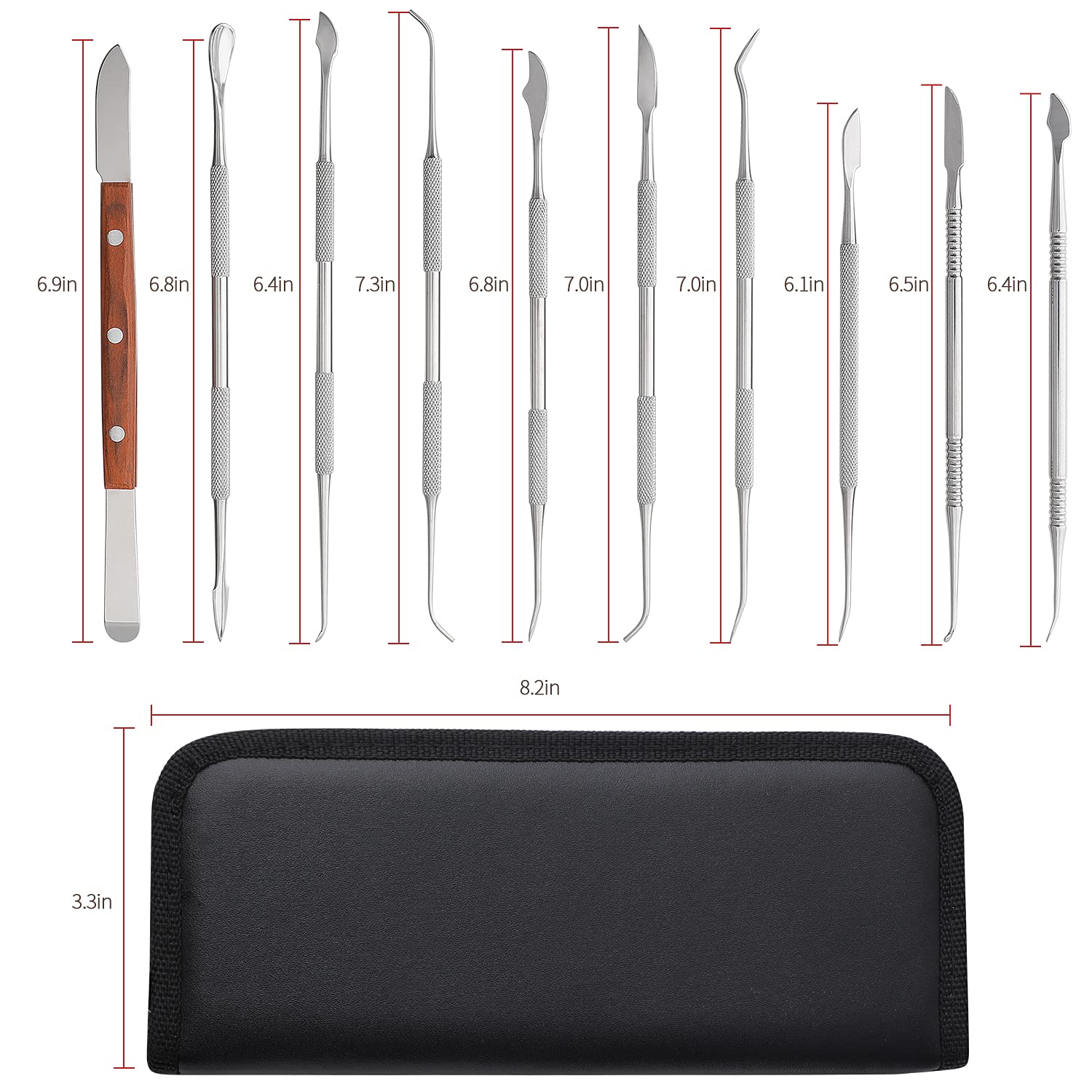 10 Buah Set Alat Ukir Lilin Gi - Teeth Whitening Usa ulasan dan harga