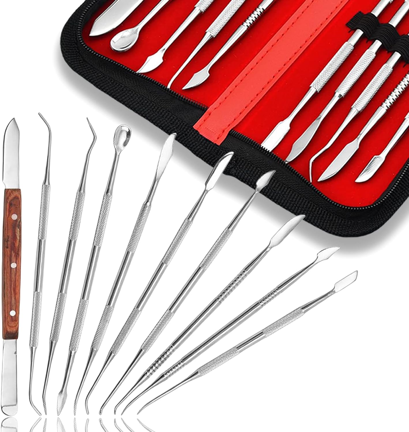 10 Buah Set Alat Ukir Lilin Gi - Teeth Whitening Usa ulasan dan harga