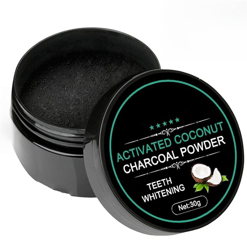 【FAVORIT KONSUMEN】Bubuk Pemuti - Teeth Whitening Activated Organic Charcoal ulasan dan harga