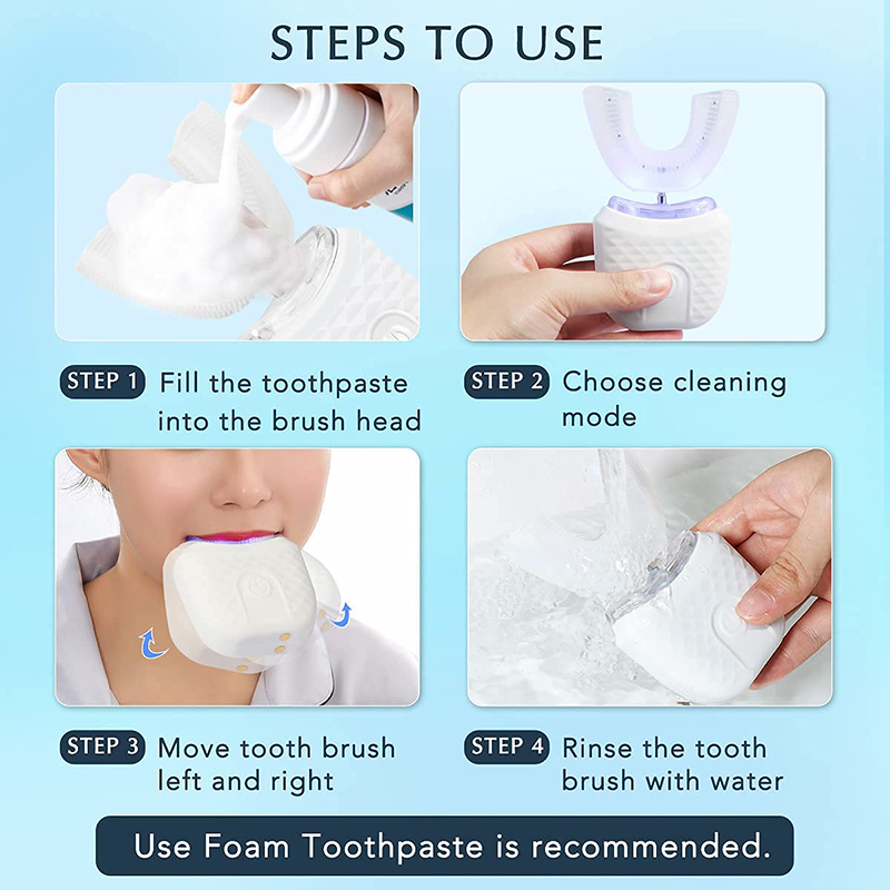 Lampu Pemutih Gigi Bentuk U Is - Teeth Whitening Session ulasan dan harga
