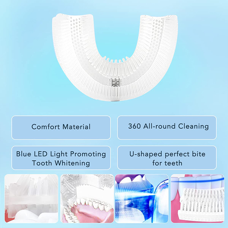 Lampu Pemutih Gigi Bentuk U Is - Teeth Whitening Session ulasan dan harga