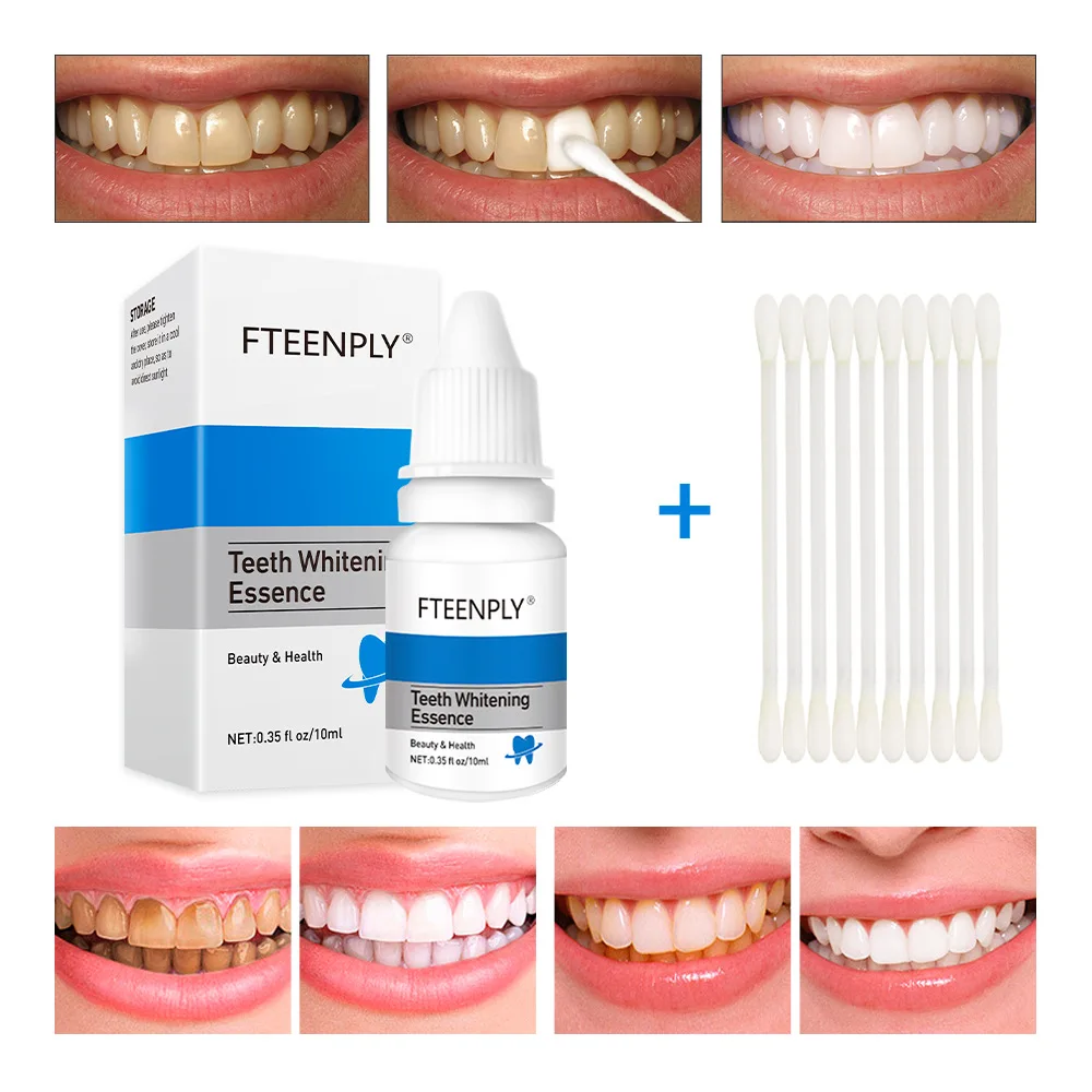 FTEENPLY Bubuk Esensi Pemutih  - Teeth Whitening Bleach ulasan dan harga