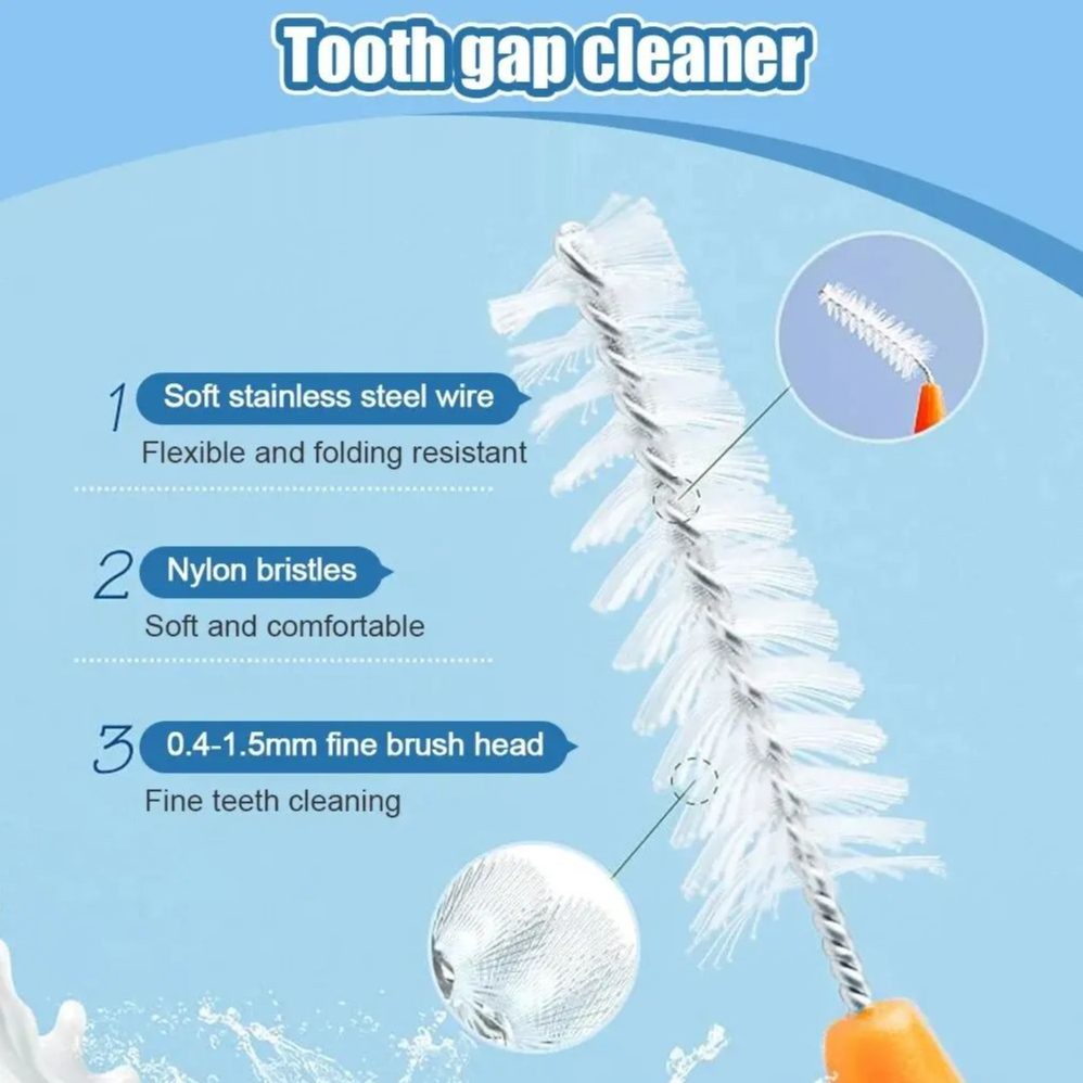 Kotak sikat Interdental, sikat - Teeth Whitening Brush ulasan dan harga