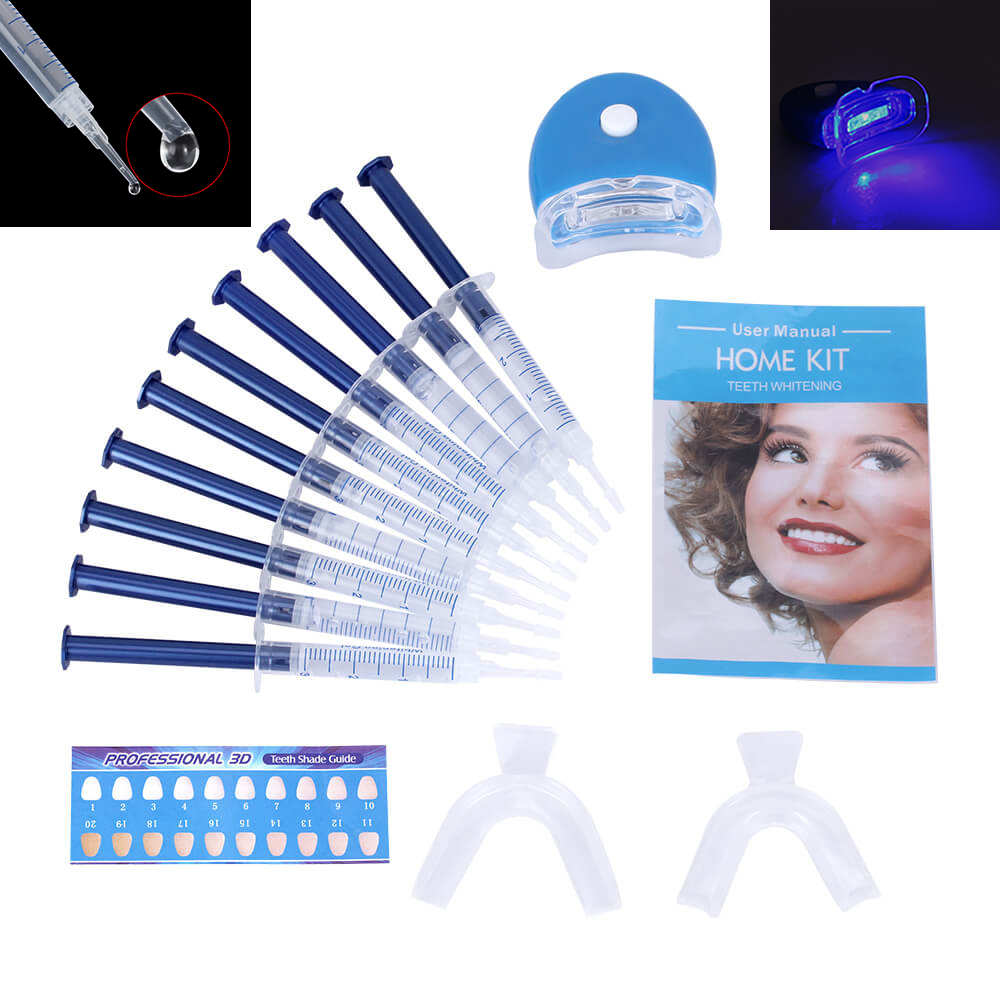 1 Set Pemutih Gigi 44% Peroksi - Teeth Whitening Before And After ulasan dan harga