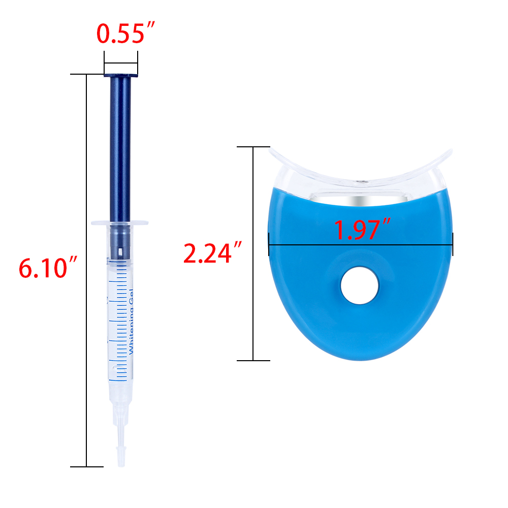 1 Set Pemutih Gigi 44% Peroksi - Teeth Whitening Before And After ulasan dan harga