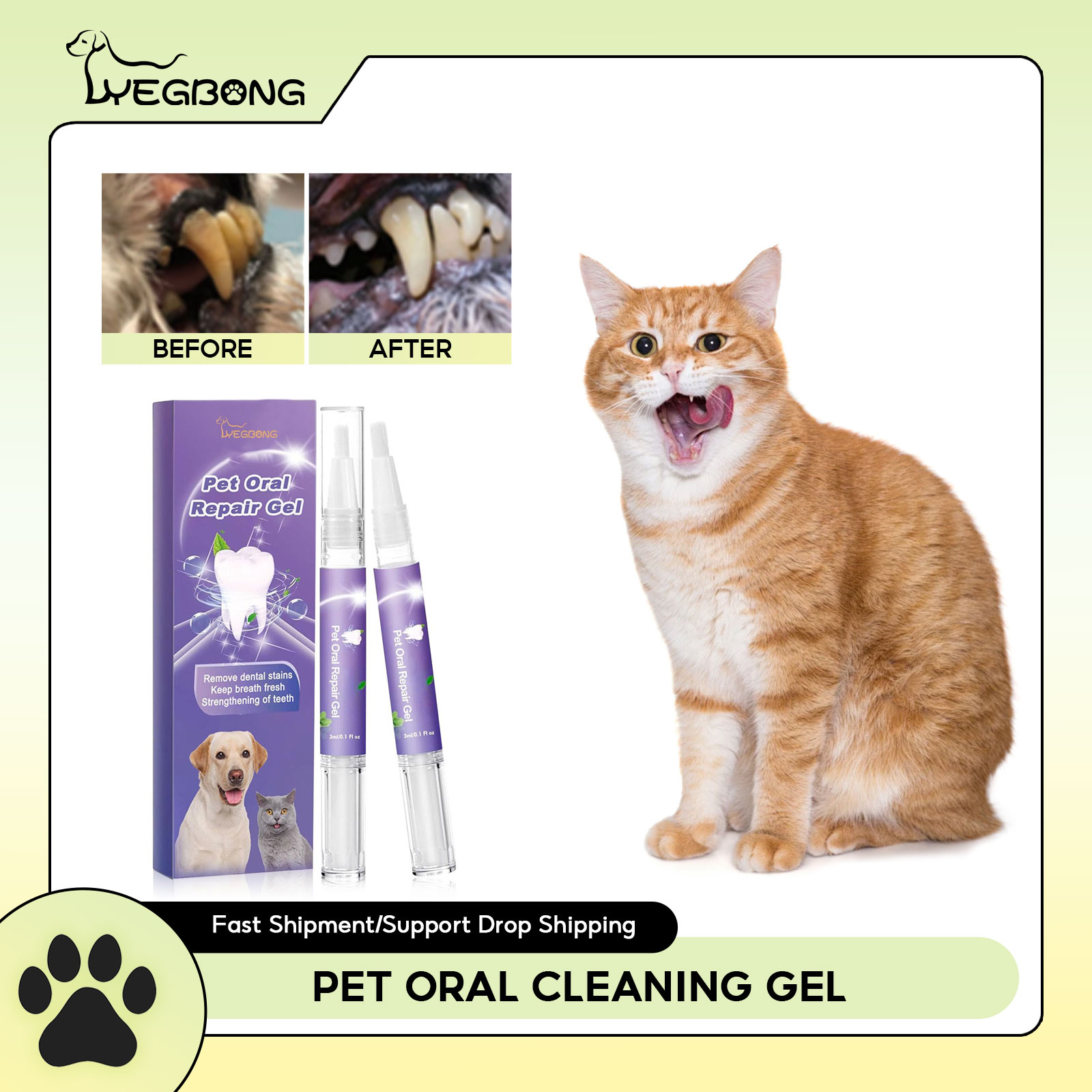 Gel perbaikan mulut hewan peli - Teeth Whitening Doctor ulasan dan harga