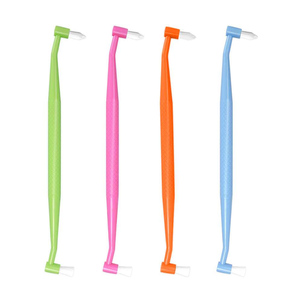 4 Buah Sikat Gigi Ortodontik K - Teeth Whitening Brush ulasan dan harga
