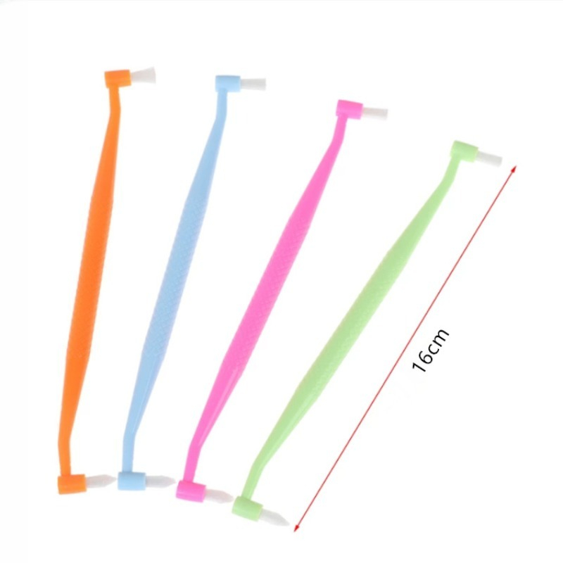 4 Buah Sikat Gigi Ortodontik K - Teeth Whitening Brush ulasan dan harga