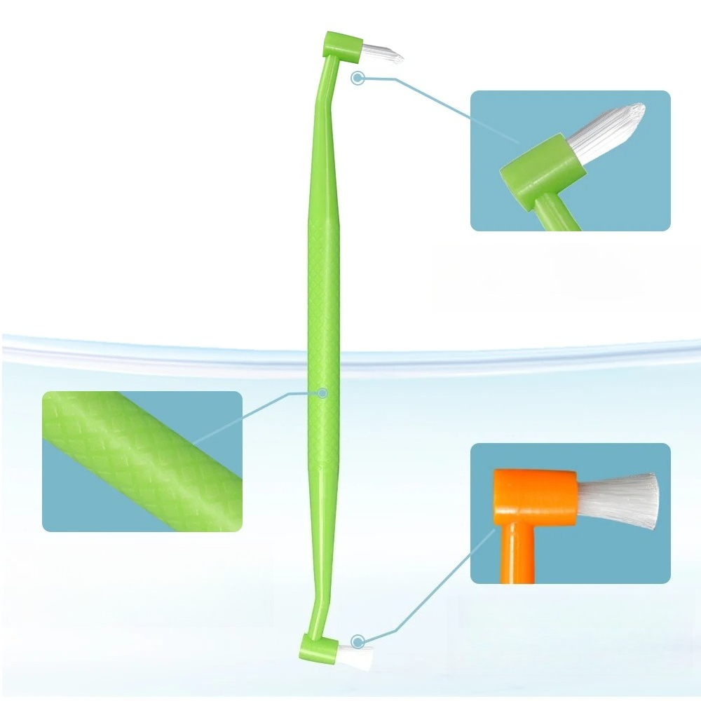 4 Buah Sikat Gigi Ortodontik K - Teeth Whitening Brush ulasan dan harga