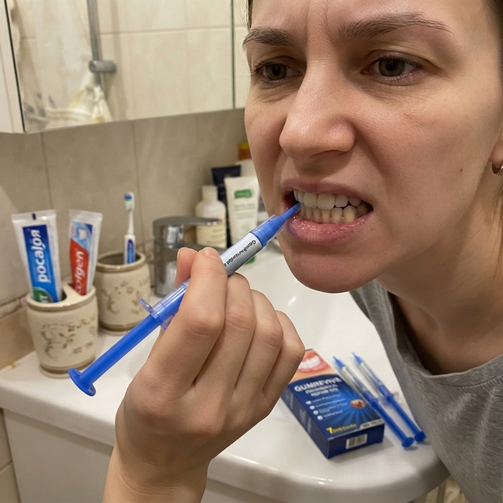 GUMREVIVE Gel Perawatan Period - Teeth Whitening Before And After ulasan dan harga