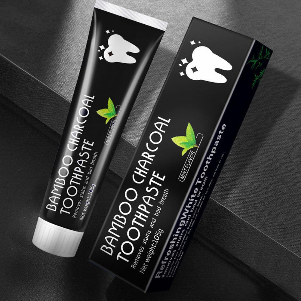 Pasta Gigi Arang Bambu Pemutih - Teeth Whitening Activated Organic Charcoal ulasan dan harga