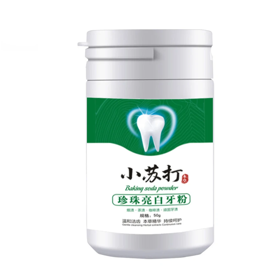 Bubuk Pemutih Gigi Soda Kue, P - Teeth Whitening Baking Soda ulasan dan harga