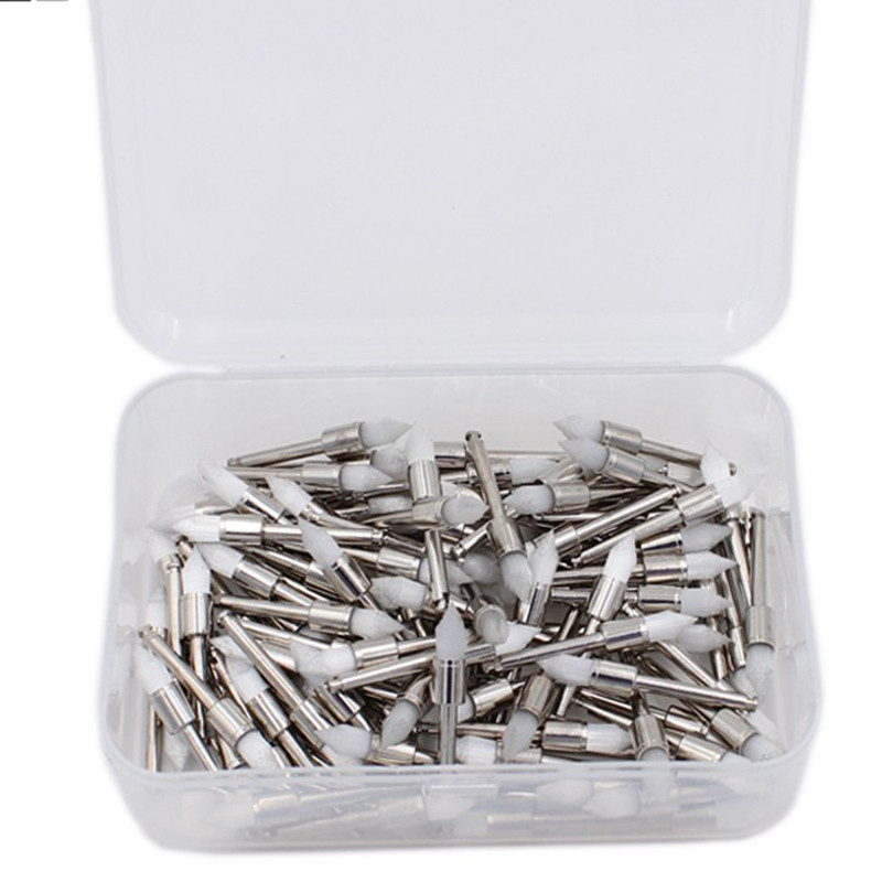 100PCS/Kotak Sikat Poles Gigi  - Teeth Whitening Brush ulasan dan harga