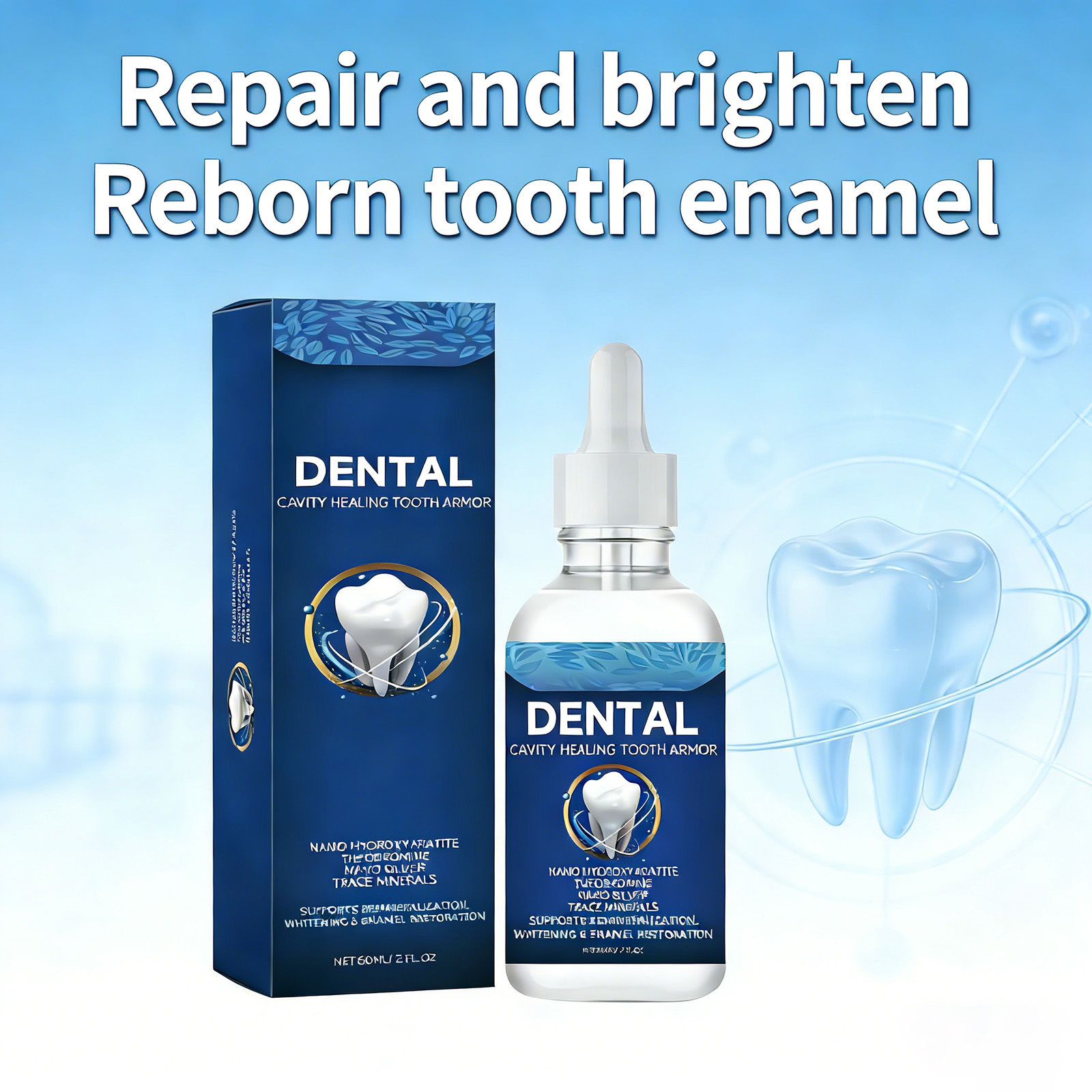 60ml Nano Hydroxyapatite Tooth - Remineralizing Toothpaste ulasan dan harga