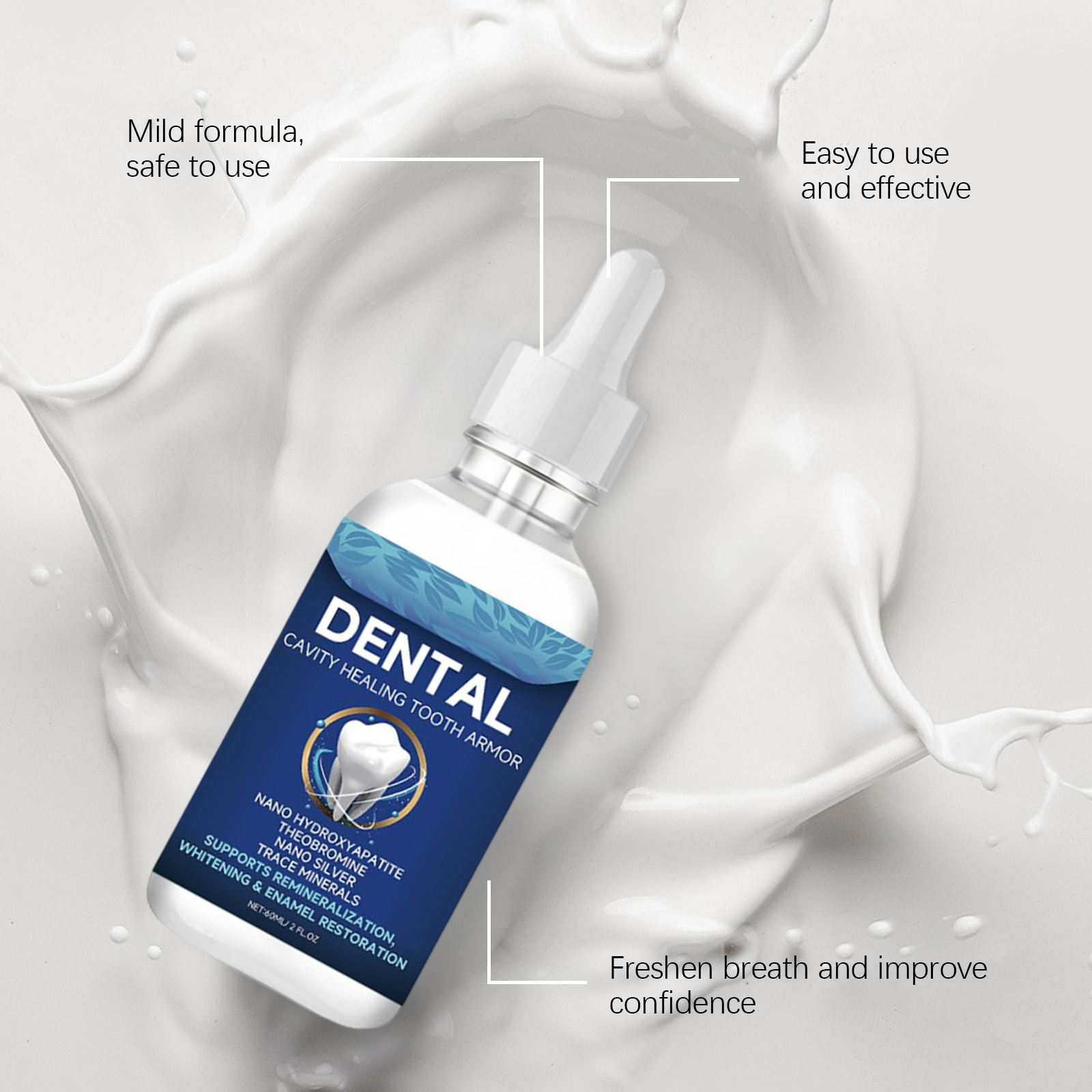 60ml Nano Hydroxyapatite Tooth - Remineralizing Toothpaste ulasan dan harga
