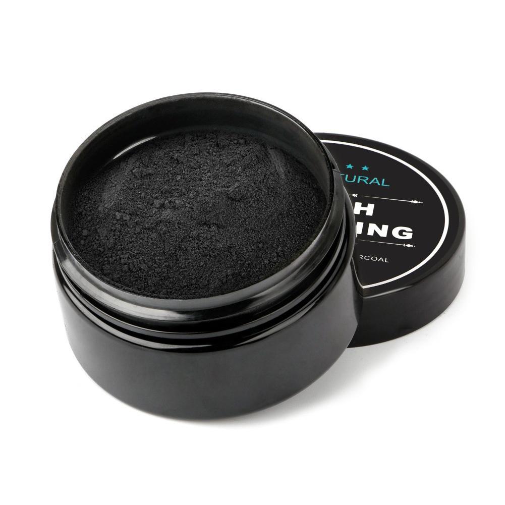 Bubuk Pemutih Gigi Organik Ala - Teeth Whitening Activated Organic Charcoal ulasan dan harga
