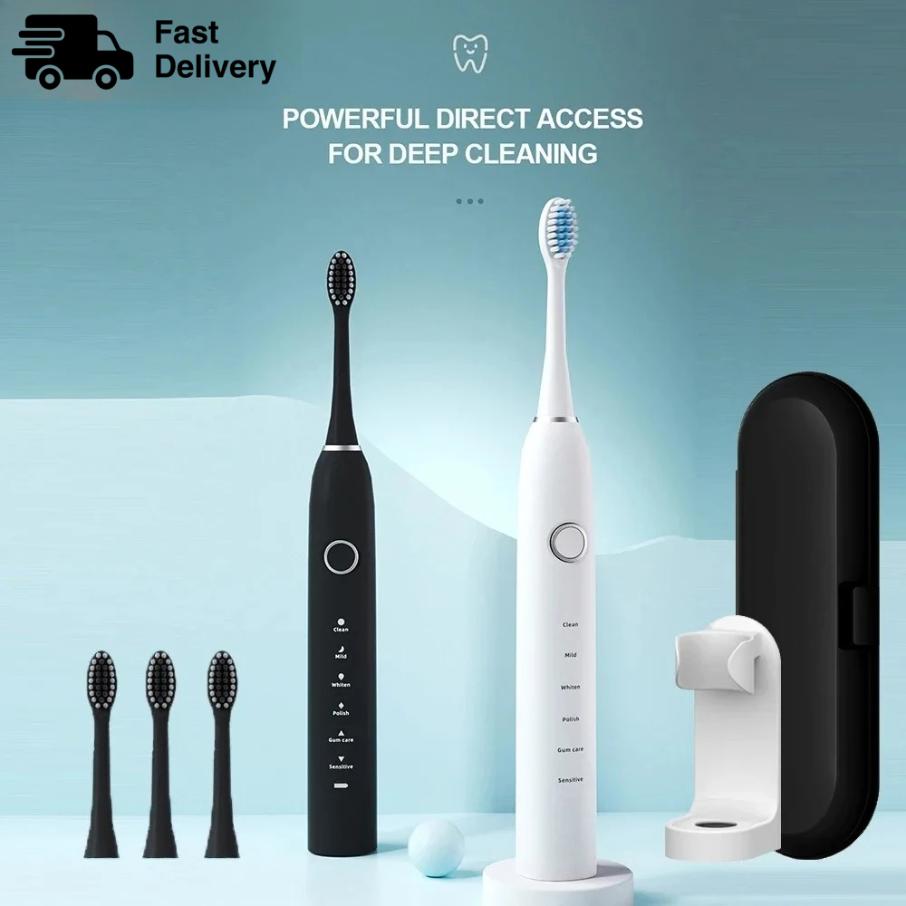 Sikat Gigi Elektrik Sonic KLXK - Teeth Whitening Session ulasan dan harga