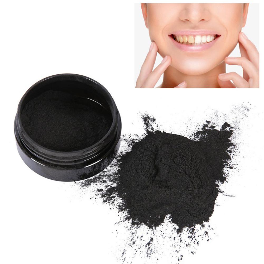 Bubuk Pemutih Gigi Alami Organ - Teeth Whitening Activated Organic Charcoal ulasan dan harga